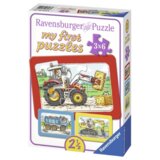 Ravensburger puzzle (slagalice) - Moje prve puzzle/ 3 u 1/ mašine Cene