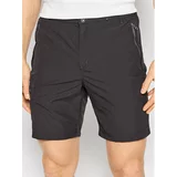 Regatta Kratke hlače iz tkanine Leesville RMJ235 Črna Regular Fit
