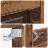  Ormar za cipele na zidu UTRECHT 71 x 17 x 86 cm Staro drvo - Staro drvo | shoptok.hr