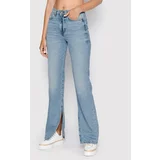 Twin Set Jeans hlače 222TP2394 Modra Straight Leg