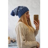 Kesi Cap with fleece Milano K203 navy blue melange+navy blue Cijene