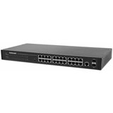 Intellinet 24-Port Network Switch, 24-Port (RJ45), Rackmount, Gigabit, 4 SFP, Ethernet Web-Smart, 10/100/1000 Mbit | shoptok.hr
