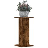vidaXL Stojalo za rastline 2 kosa dimljeni hrast 30x30x60 cm inž. les Cene