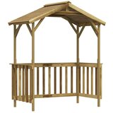 vidaXL Lopa za žar 163,5x93x210 cm impregnirana borovina | Shoptok.si