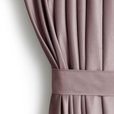 Restilo zasłona VELVET kolor brązowy szarfa upinająca styl klasyczny przelotki srebrne materiał velvet 140x245 | shoptok.hr