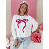 DStreet Bluza damska one size oversize SOFTTIE biała | shoptok.hr