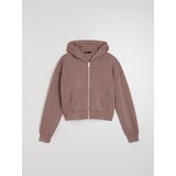 Sinsay Majica s kapuljačom na patentni zatvarač | shoptok.hr
