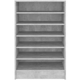 vidaXL ormarić za cipele siva boja betona 60 x 35 x 92 cm od iverice | shoptok.hr