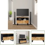 The Living Store TV omarica 70x33x46 cm trden mangov les - TV Omarica, (21738325) | Shoptok.si