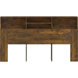  Uzglavlje s ormarićem boja dimljenog hrasta 180 x 19 x 103,5 cm | shoptok.hr