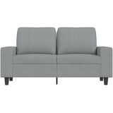  Dvosjed od tkanine smeđesivi 120 cm | shoptok.hr