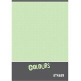 STREET Zvezek za dislektike A4, zelen, črtni (z robom), 52 listov | Shoptok.si