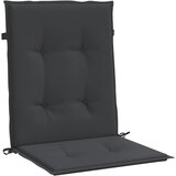  Jastuci za vrtne stolice 4 kom crni 100 x 50 x 3 cm od tkanine | shoptok.hr