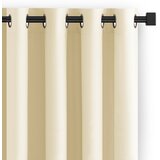 Restilo curtain CARLI color creamy plain style classic silver eyelets type of material - textiles oxford 200x270 Cijene