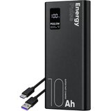  Obal Me EnergyPulse prenosna baterija 10000mAh 22W z digitalnim zaslonom črne barve Cene