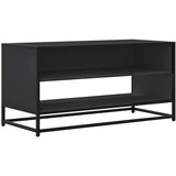 TV ormarić crni 91 x 40 x 46 cm konstruirano drvo i metal | Eponuda.com