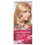 Garnier color sensation barva za lase za barvane lase za vse vrste las 40 ml odtenek 9,13 cristal beige blond poškodovana škatla