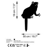 WALLXPERT Dekorativna figura Žaba 01, 34x22 cm, 1,5 mm | Eponuda.ba