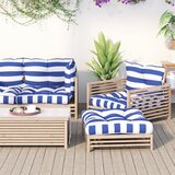 vidaXL Blazina za palete modre in bele črte 60x61,5x10 cm oxford blago Cene