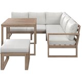 Bessagi Garden Lounge Garnitura Anouk, 3-Delno, Barva Akacije | Shoptok.si