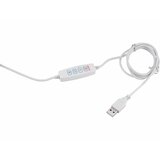 Extol LED prigušiva stona lampa sa lupom LED/8W/5V 2900/4500/7500K bela | Eponuda.com
