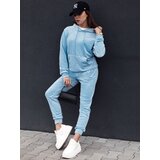 DStreet Komplet damski welurowy RELAX FIT błękitny Cijene