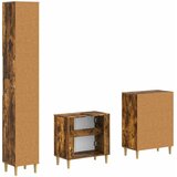  Set za kupaonicu od 3 dijela ARNHEM Dimljeni hrast | shoptok.hr