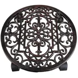 Metalni mobilni stalak za tegle za bilje ø 29 cm Ornament –