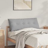  Jastuk za leđa Oblačnosiva 120 x 19 x 50 cm tkanina | shoptok.hr