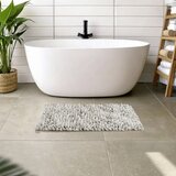Wenko Sivo-bež tekstilna kopalniška preproga 60x90 cm Lerici – | Shoptok.si