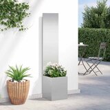 Privatnost u vrtu Srebrna 32 x 150 cm Nehrđajući čelik | Eponuda.com