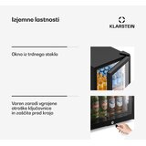Klarstein GrandCooler Profresionalni hladilnik za pijačo | 106 x 46 cm | LED Notranja osvetlitev | Črna | Shoptok.si