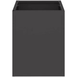  Vrtna saksija Crna 32 x 32 x 40 cm Čelična vrata | Eponuda.com