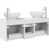  Set namještaja za kupaonicu 3 kom. Bijela 49,5 x 44,5 x 65 cm | shoptok.hr
