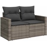  Set sofe 8 kom. Siva i tamno siva Poli Rattan i čelik | shoptok.hr