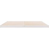  Krevet s daskama Bijelo 213,5 x 184 x 9 cm Čvrsto borovo drvo | shoptok.hr
