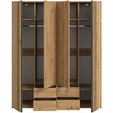 Livetastic OMARA S KLASIČNIMI VRATI, antracit, hrast artisan | Shoptok.si
