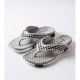 Gemre Mareta Gray-Black Textile Flip-Flops | Shoptok.si