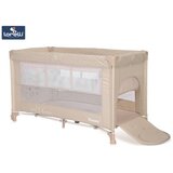 Lorelli prenosivi krevet noemi 2 nivoa fog beige star | Eponuda.com