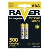  Baterija RAVER SOLAR polnilna HR03 AAA 2 blister 2/1 Cene
