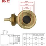 OOMVARMER 220 V 2-potni motorni krogelni ventil 1 1/4 palca | Shoptok.si