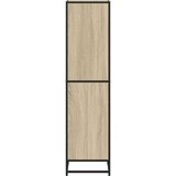 vidaXL Knjižna omara sonoma hrast 40x35x139 cm iverna plošča | Shoptok.si