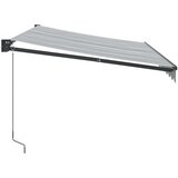 Tenda Zložljiva tenda antracit in bela 3,5x2,5 m tkanina in aluminij | Shoptok.si