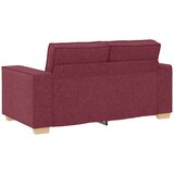  3-delna sedežna garnitura s blazinami v vinorjudi tkanini, (22054490) | Shoptok.si