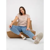 RELEVANCE T-shirt-RV-TS-7775.66P-beige