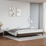 vidaXL Posteljni okvir rjav 200x200 cm umetno usnje Cene