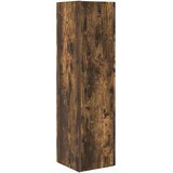  Kutni ormarić Dimljeni hrast 27,5x27x102cm Konstruirano drvo | shoptok.hr