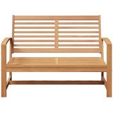  Klupa Smeđa 110 x 65 x 76,5 cm Čvrsto teak drvo | shoptok.hr
