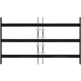  Rešetka za prozor Crna 75.5 x 45 cm Čelik s prahom premazan | shoptok.hr