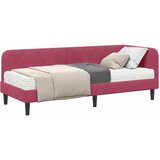  Kutni okvir kreveta Vinska crvena 80 x 200 cm Baršun | Eponuda.com